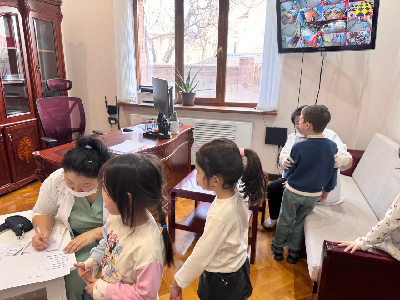 В ДЕТСКОМ САДУ» IQ SABI » ПРОШЕЛ МЕДИЦИНСКИЙ СКРИНИНГ